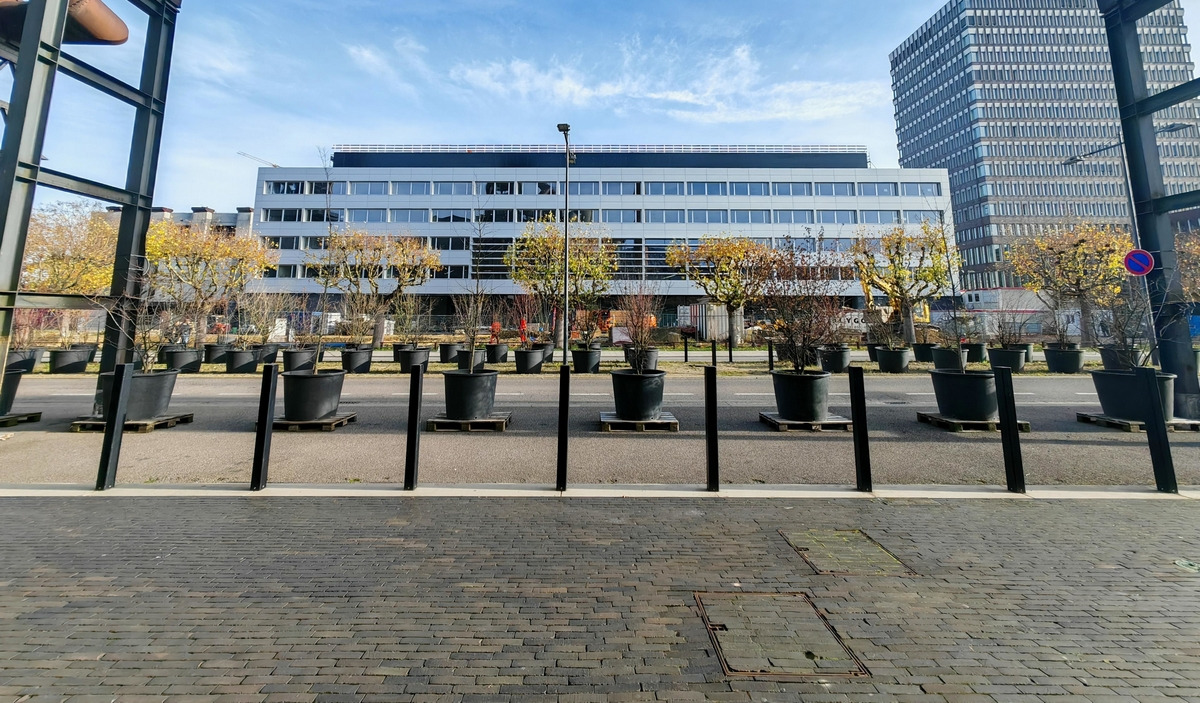 Le nouveau bâtiment des Archives nationales à Belval
